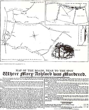 Rowland Hill, murder map